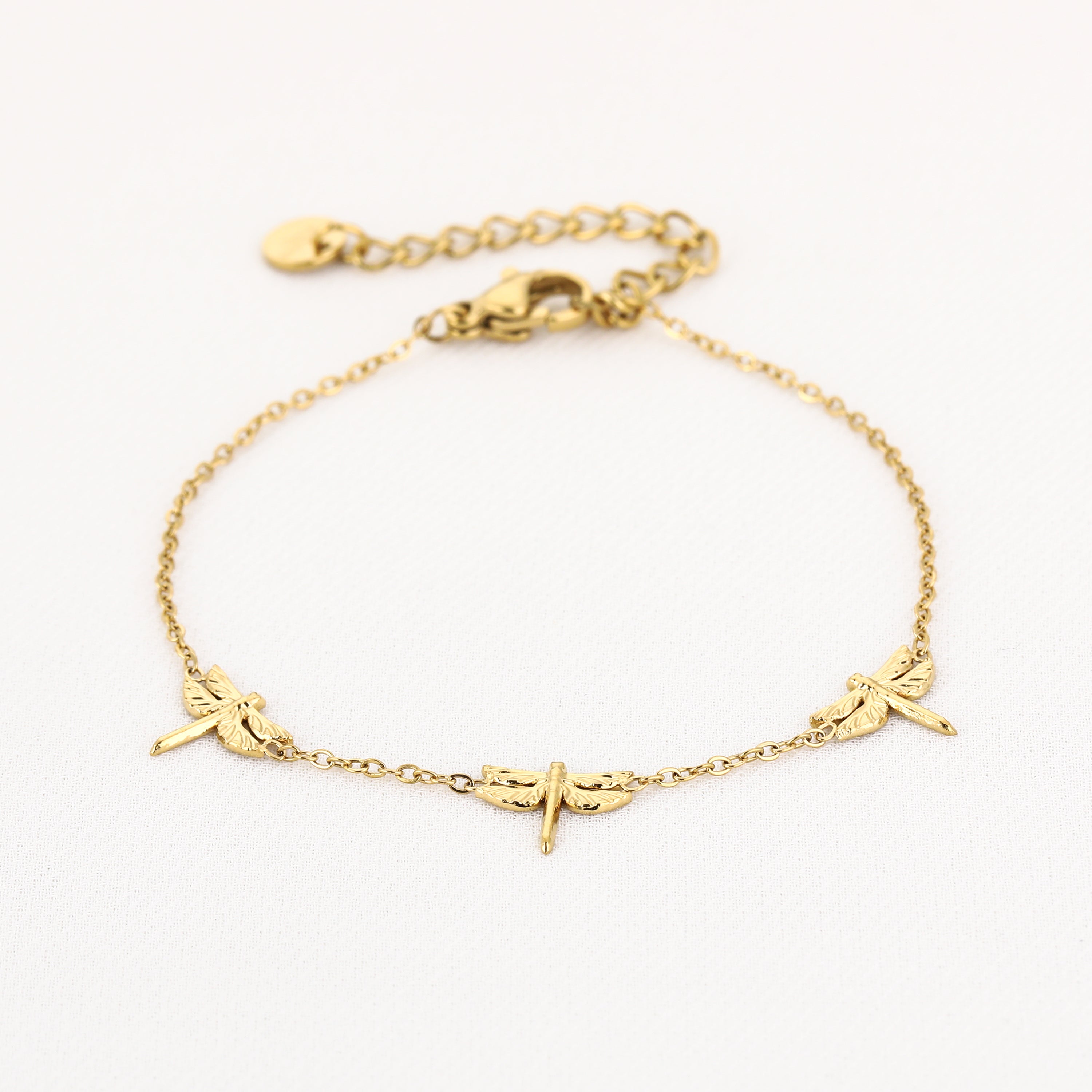 Dragonfly Armband | Goud