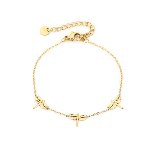 Dragonfly Armband | Goud