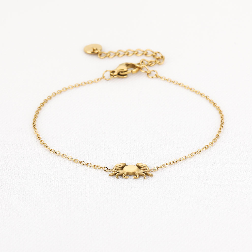 Crabby Chic Armband | Goud