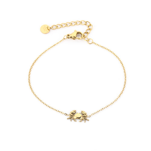 Crabby Chic Armband | Goud
