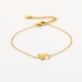 Tiny Turtle Armband | Goud