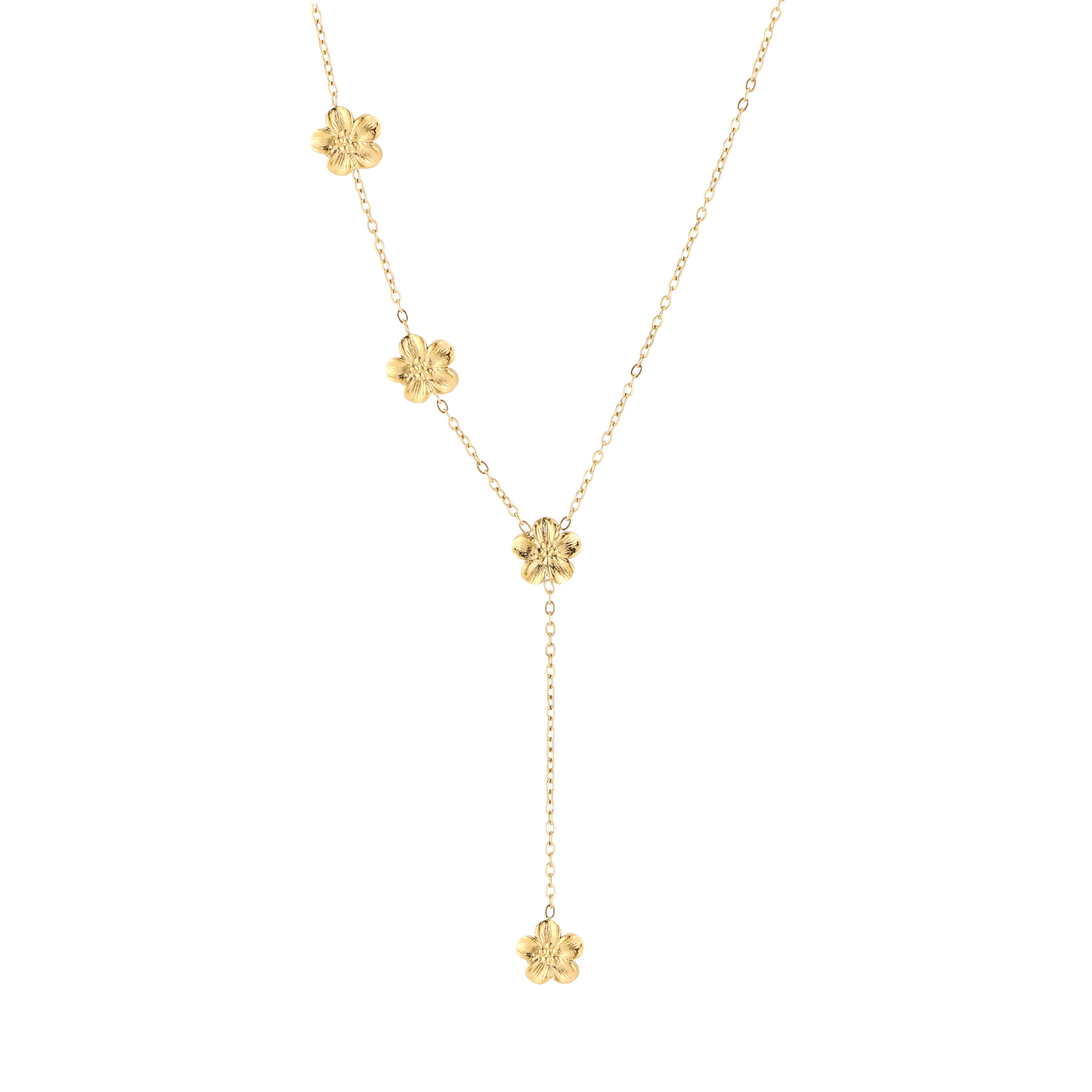 Golden Bloom Ketting | Goud