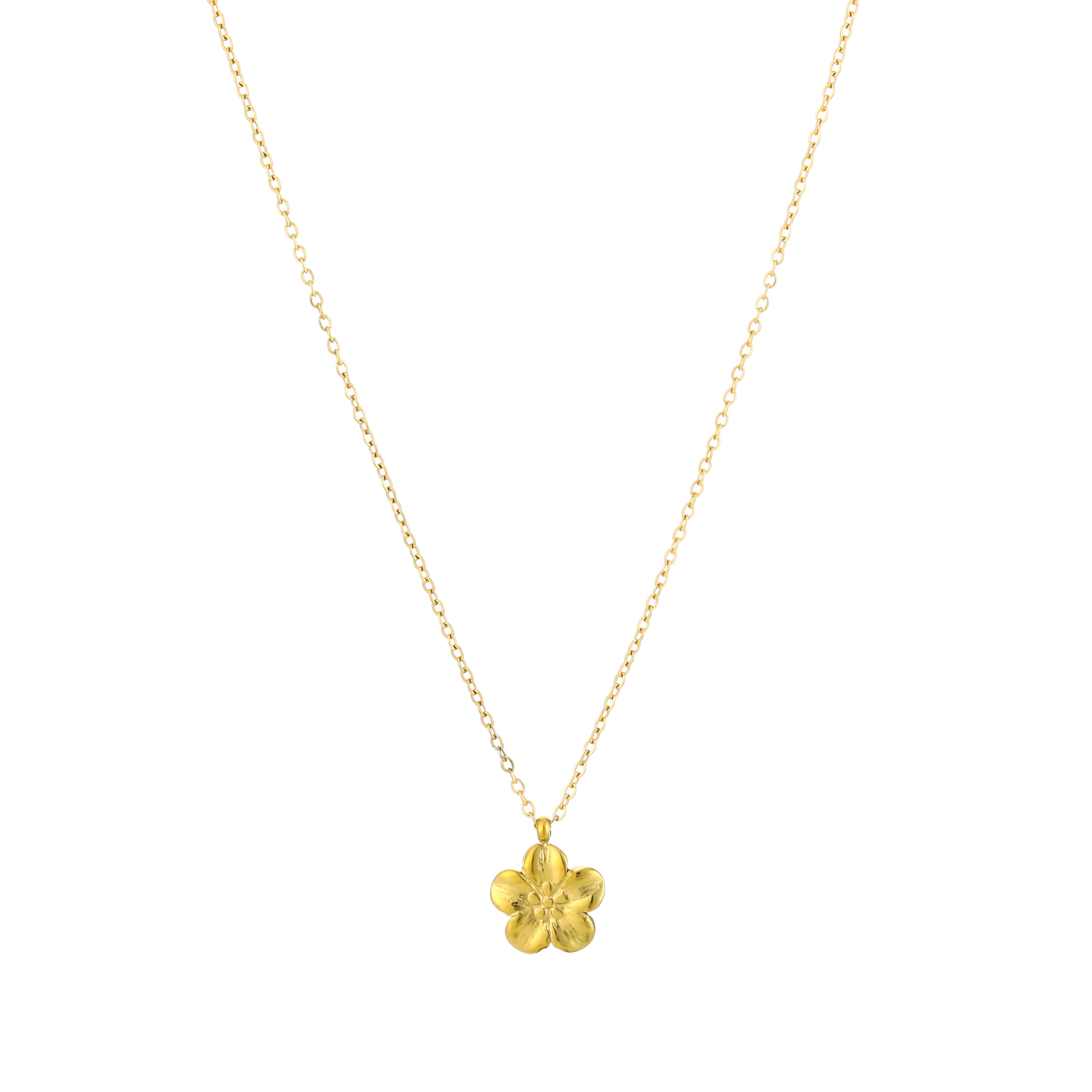 Fiore Uno Ketting | Goud