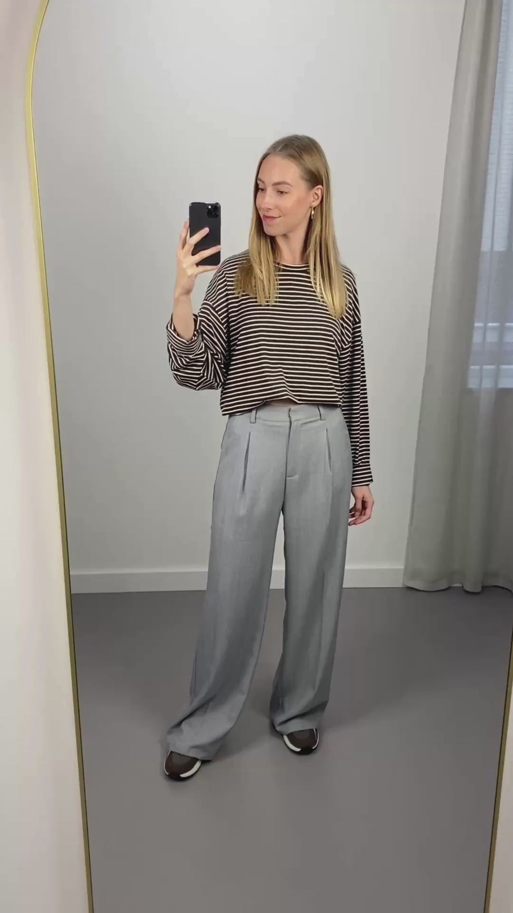 Liv Pantalon | Grijs
